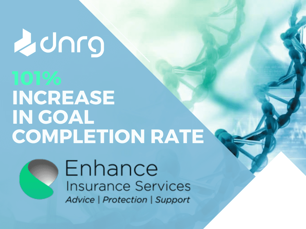 Enhance Insurance 101% Increase In Goal Completion Rate